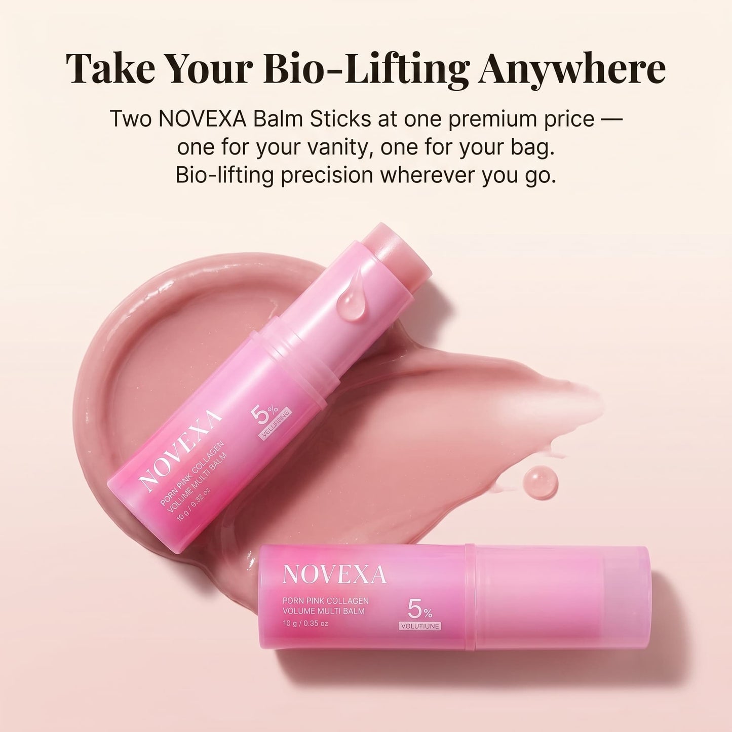 NOVEXA Korean PDRN Bio-Lifting Balm Stick