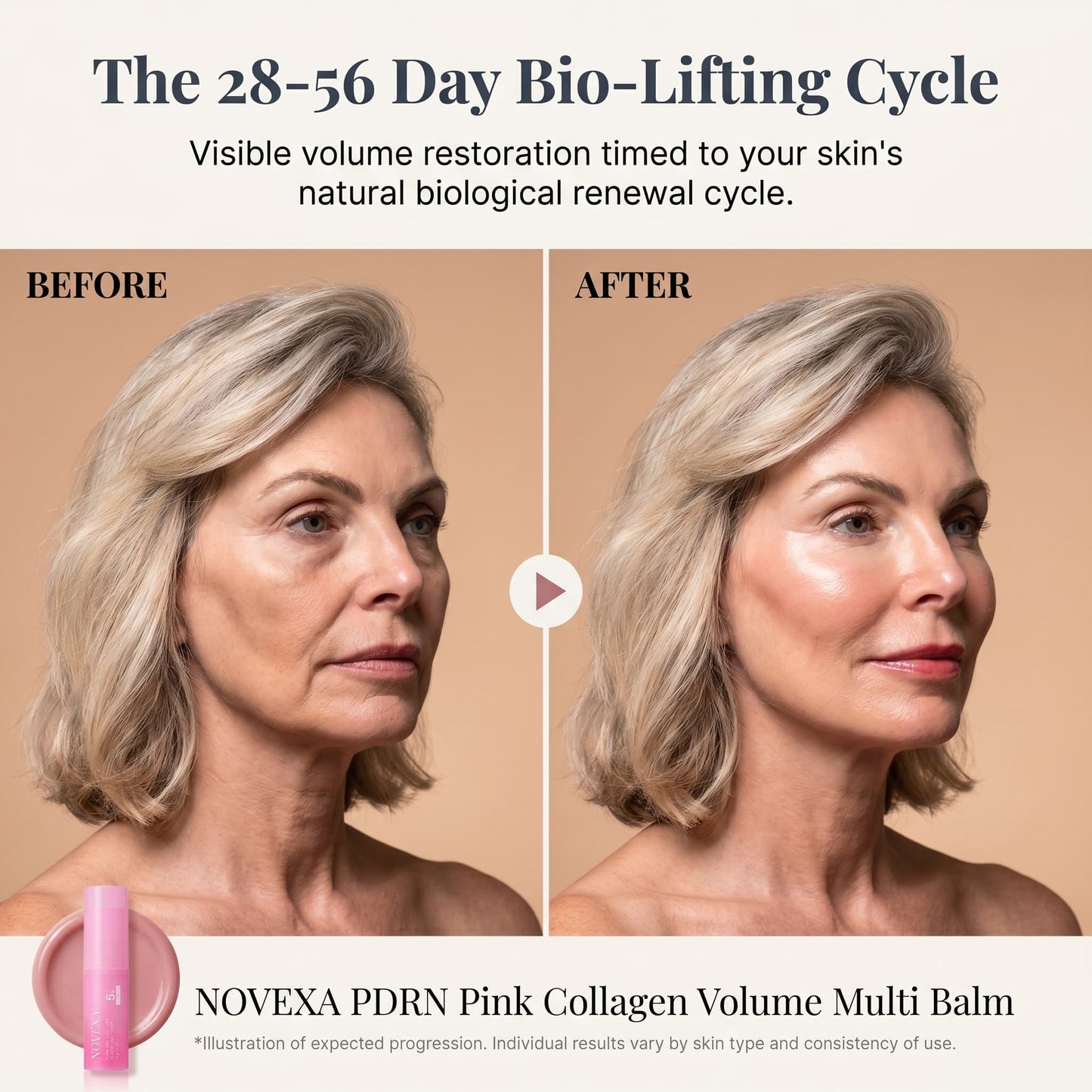 NOVEXA Korean PDRN Bio-Lifting Balm Stick
