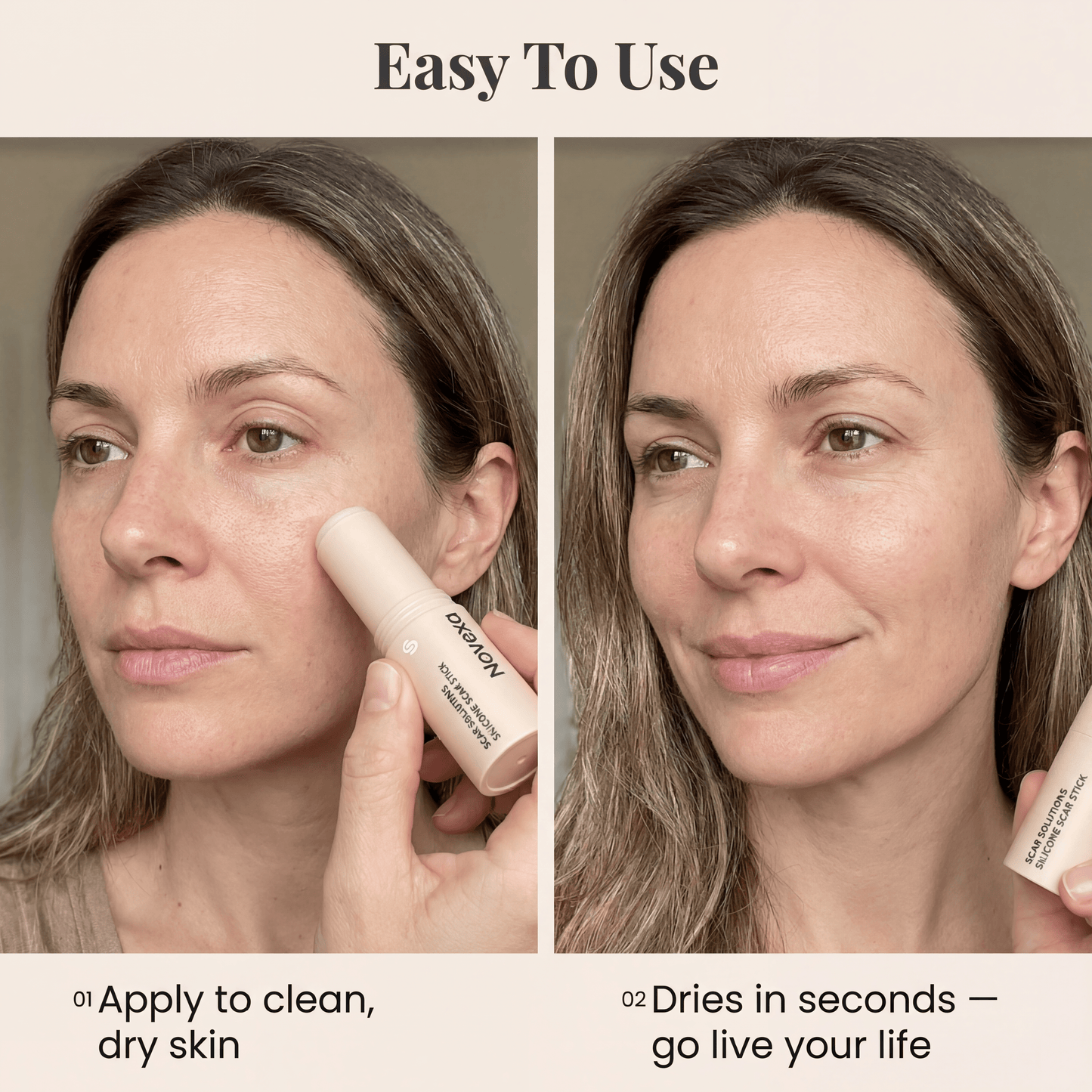 Novexa™ Scar & Wrinkle Stick Silicone Treatment for Face & Body