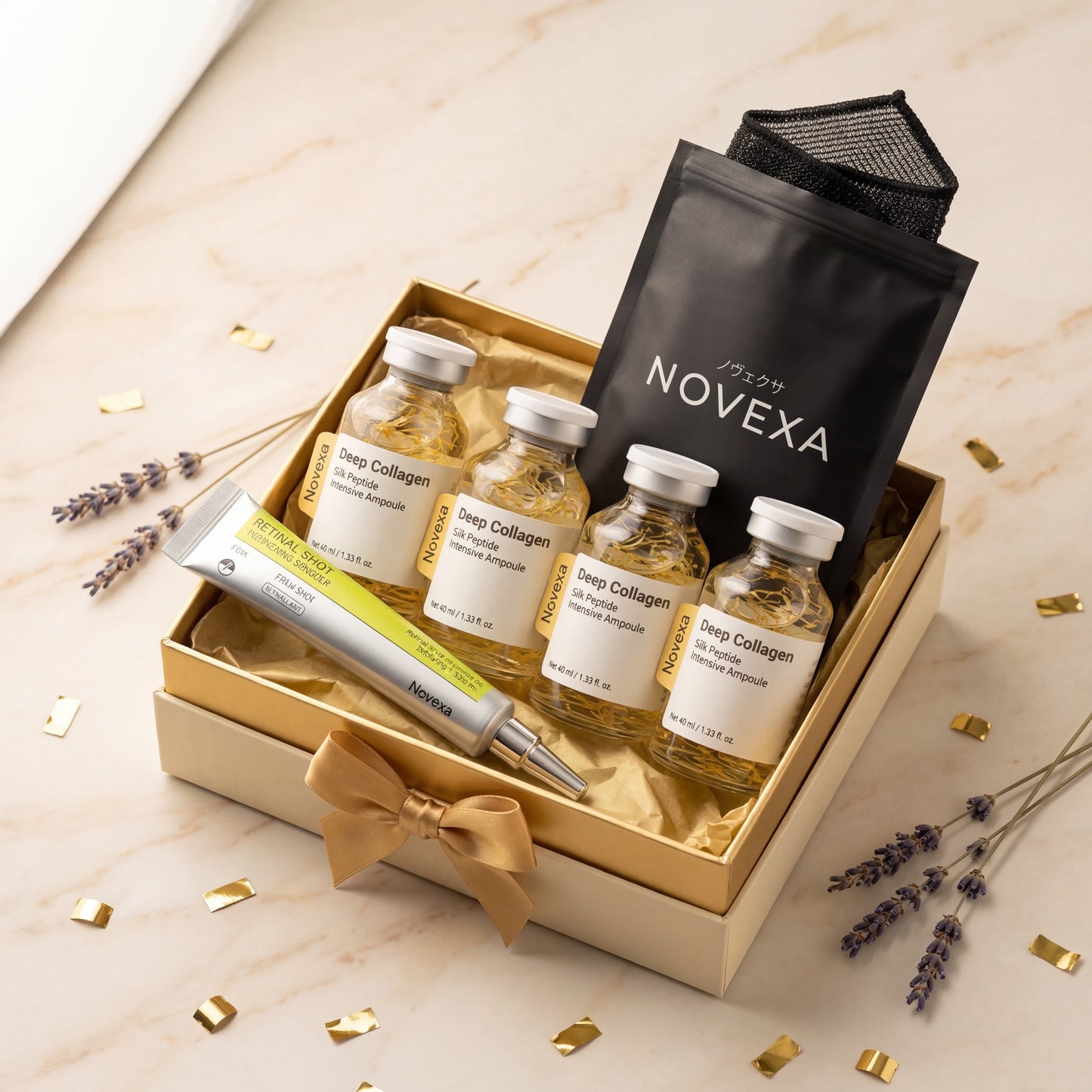 NOVEXA Korean Silk Collagen Ampoule