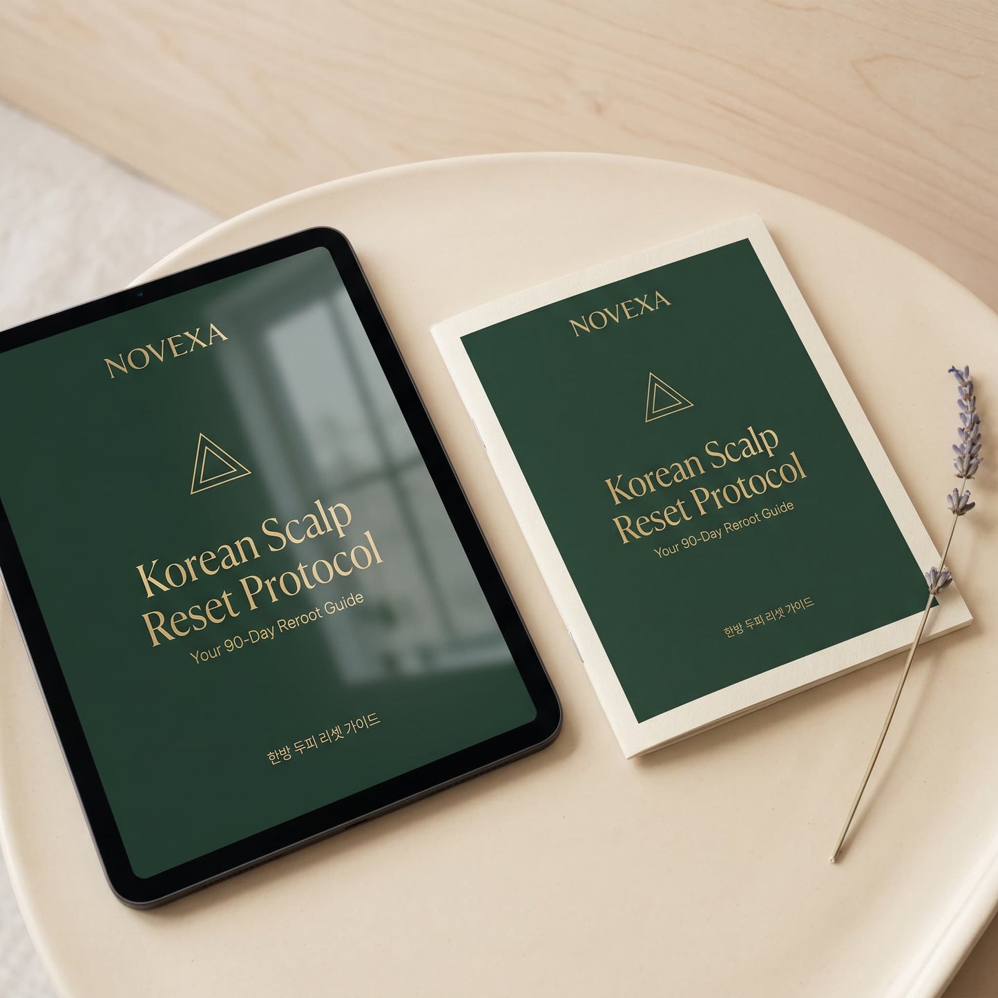 NOVEXA Korean Scalp Reset Protocol — Digital Guide